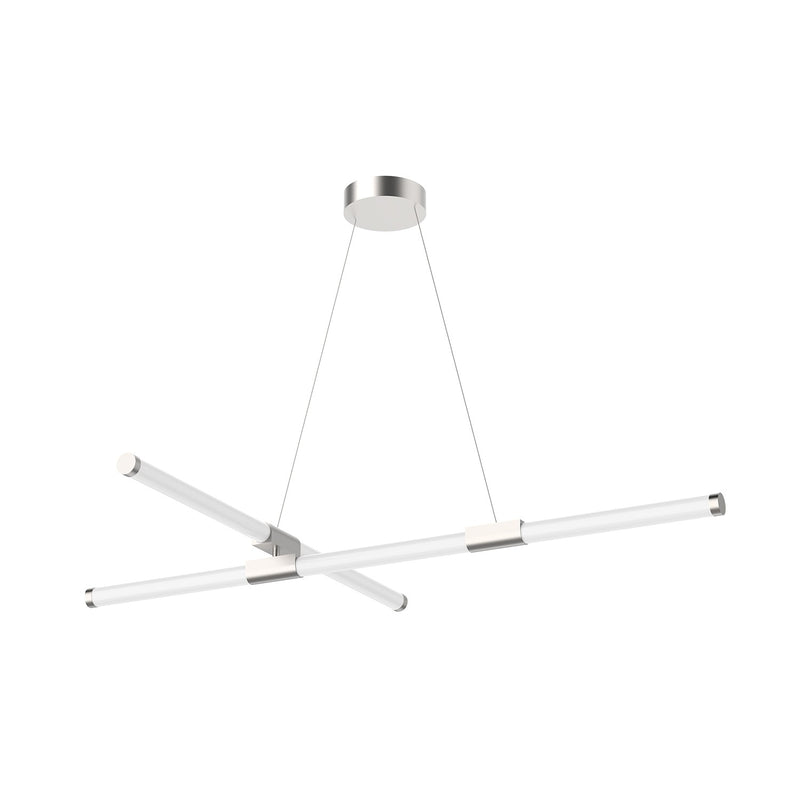 LED Chandelier<br /><span style="color:#4AB0CE;">Entrega: 4-10 dias en USA</span><br /><span style="color:#4AB0CE;font-size:60%;">PREGUNTE POR ENTREGA EN PANAMA</span><br />Collection: Akari<br />Finish: Brushed Nickel
