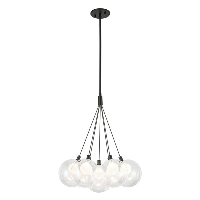 LED Chandelier<br /><span style="color:#4AB0CE;">Entrega: 4-10 dias en USA</span><br /><span style="color:#4AB0CE;font-size:60%;">PREGUNTE POR ENTREGA EN PANAMA</span><br />Collection: Bolla<br />Finish: Black