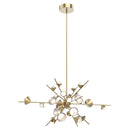 LED Pendant<br /><span style="color:#4AB0CE;">Entrega: 4-10 dias en USA</span><br /><span style="color:#4AB0CE;font-size:60%;">PREGUNTE POR ENTREGA EN PANAMA</span><br />Collection: Geode<br />Finish: Brushed Gold