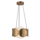 One Light Chandelier<br /><span style="color:#4AB0CE;">Entrega: 4-10 dias en USA</span><br /><span style="color:#4AB0CE;font-size:60%;">PREGUNTE POR ENTREGA EN PANAMA</span><br />Collection: Ciel<br />Finish: Brushed Gold/Opal Glass