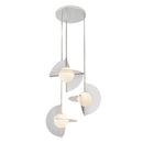 LED Chandelier<br /><span style="color:#4AB0CE;">Entrega: 4-10 dias en USA</span><br /><span style="color:#4AB0CE;font-size:60%;">PREGUNTE POR ENTREGA EN PANAMA</span><br />Collection: Scorpio<br />Finish: Polished Nickel/Opal Glass