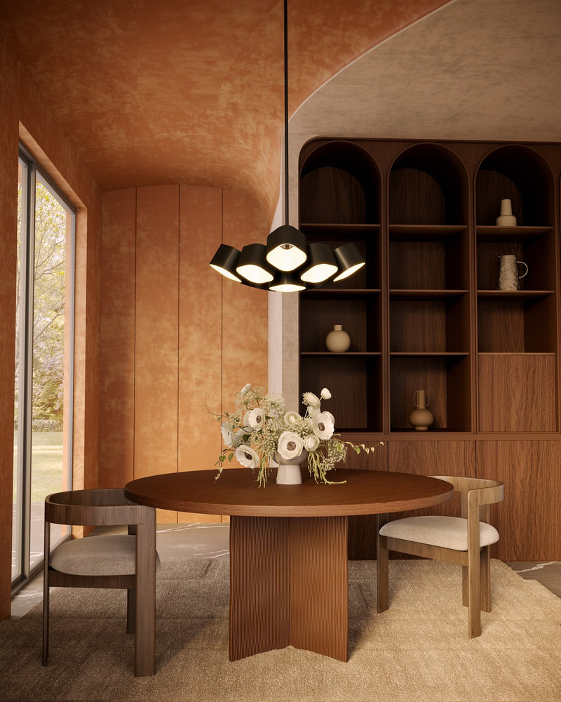 Kuzco Lighting - CH73418-BK-UNV - LED Chandelier - Arena - Black