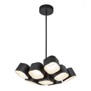 LED Chandelier<br /><span style="color:#4AB0CE;">Entrega: 4-10 dias en USA</span><br /><span style="color:#4AB0CE;font-size:60%;">PREGUNTE POR ENTREGA EN PANAMA</span><br />Collection: Arena<br />Finish: Black