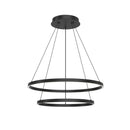 LED Chandelier<br /><span style="color:#4AB0CE;">Entrega: 4-10 dias en USA</span><br /><span style="color:#4AB0CE;font-size:60%;">PREGUNTE POR ENTREGA EN PANAMA</span><br />Collection: Cerchio<br />Finish: Black