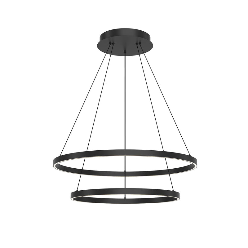 LED Chandelier<br /><span style="color:#4AB0CE;">Entrega: 4-10 dias en USA</span><br /><span style="color:#4AB0CE;font-size:60%;">PREGUNTE POR ENTREGA EN PANAMA</span><br />Collection: Cerchio<br />Finish: Black