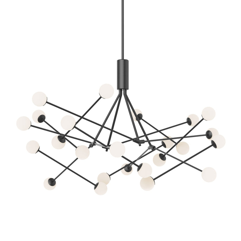 Kuzco Lighting - CH97358-BK-UNV - LED Chandelier - Moto - Black