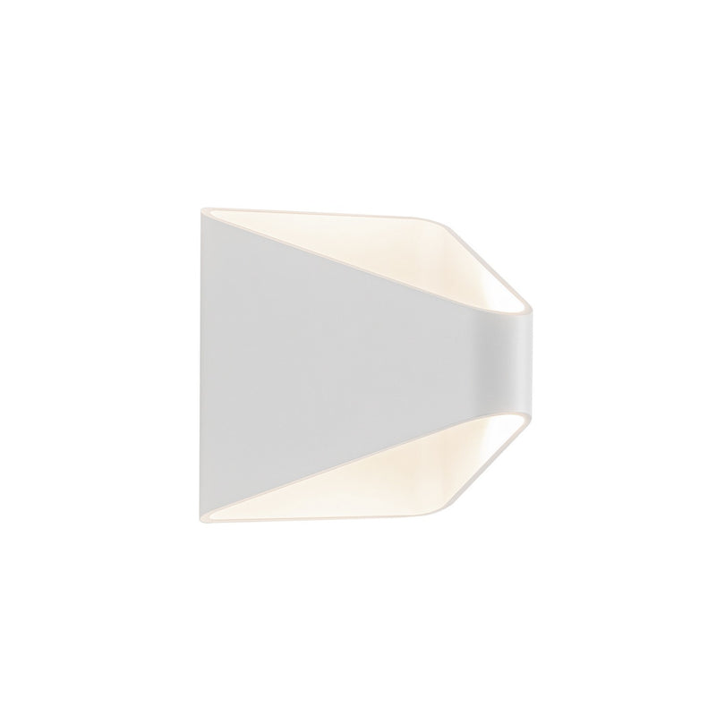 LED Exterior Wall Sconce<br /><span style="color:#4AB0CE;">Entrega: 4-10 dias en USA</span><br /><span style="color:#4AB0CE;font-size:60%;">PREGUNTE POR ENTREGA EN PANAMA</span><br />Collection: Ellis<br />Finish: White