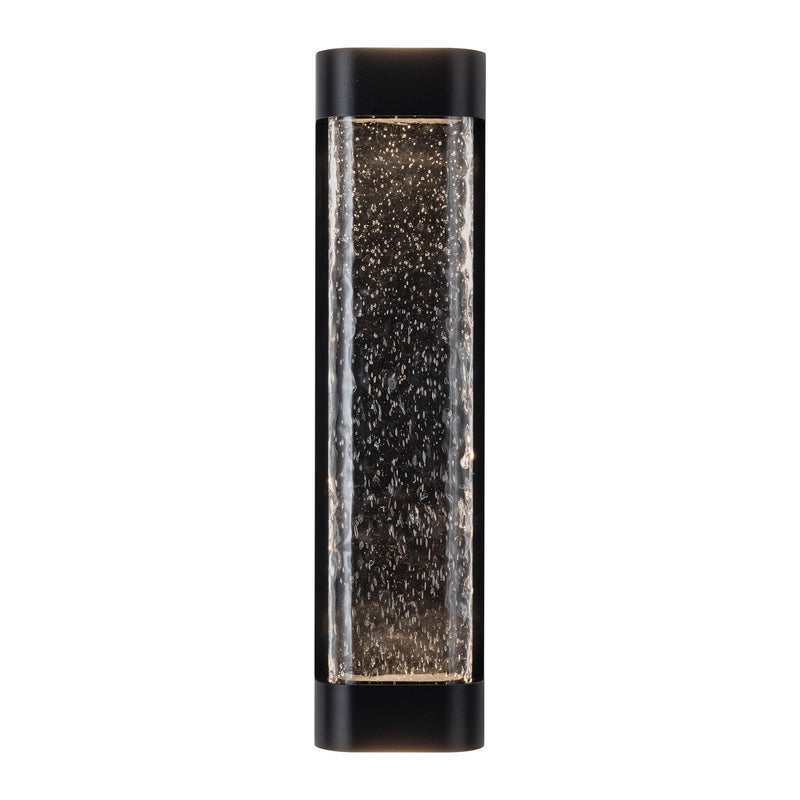 LED Exterior Wall Sconce<br /><span style="color:#4AB0CE;">Entrega: 4-10 dias en USA</span><br /><span style="color:#4AB0CE;font-size:60%;">PREGUNTE POR ENTREGA EN PANAMA</span><br />Collection: Moondew<br />Finish: Black