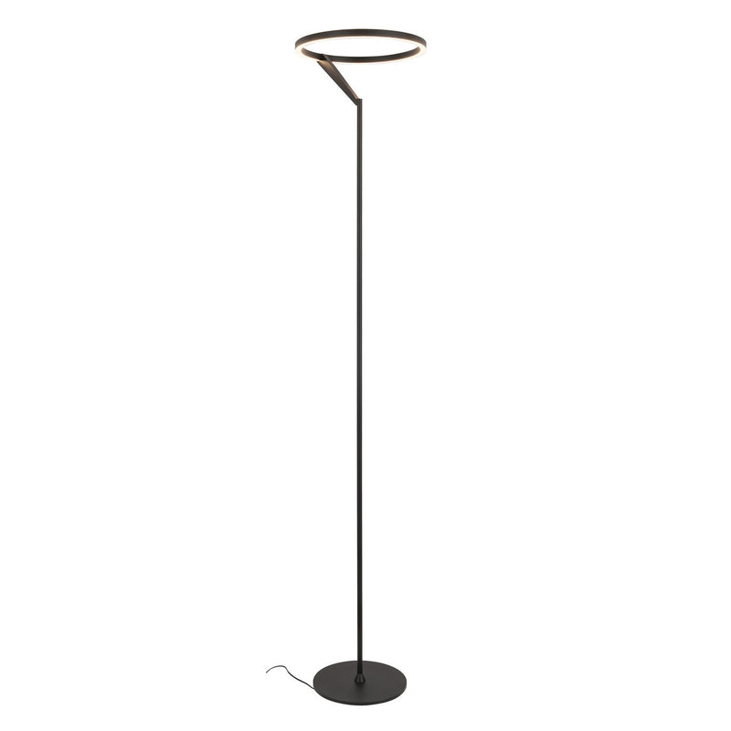 LED Floor Lamp<br /><span style="color:#4AB0CE;">Entrega: 4-10 dias en USA</span><br /><span style="color:#4AB0CE;font-size:60%;">PREGUNTE POR ENTREGA EN PANAMA</span><br />Collection: Roda<br />Finish: Black