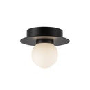 LED Flush Mount<br /><span style="color:#4AB0CE;">Entrega: 4-10 dias en USA</span><br /><span style="color:#4AB0CE;font-size:60%;">PREGUNTE POR ENTREGA EN PANAMA</span><br />Collection: Elixir<br />Finish: Black