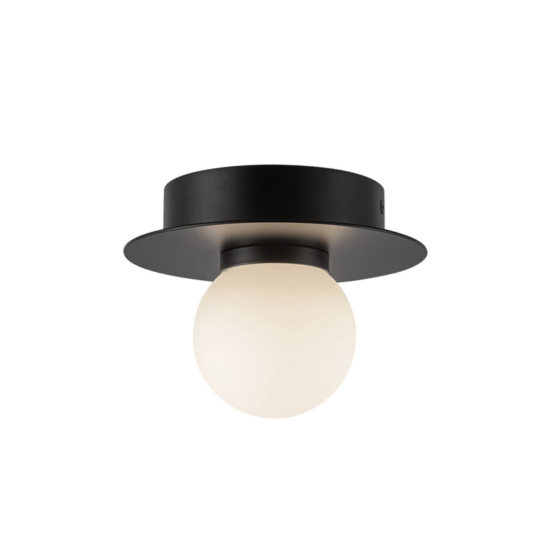 LED Flush Mount<br /><span style="color:#4AB0CE;">Entrega: 4-10 dias en USA</span><br /><span style="color:#4AB0CE;font-size:60%;">PREGUNTE POR ENTREGA EN PANAMA</span><br />Collection: Elixir<br />Finish: Black