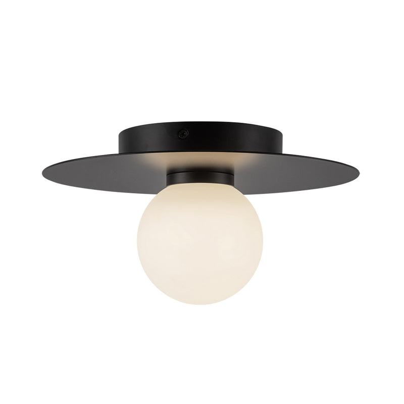 LED Flush Mount<br /><span style="color:#4AB0CE;">Entrega: 3-4 semanas en USA</span><br /><span style="color:#4AB0CE;font-size:60%;">PREGUNTE POR ENTREGA EN PANAMA</span><br />Collection: Elixir<br />Finish: Black
