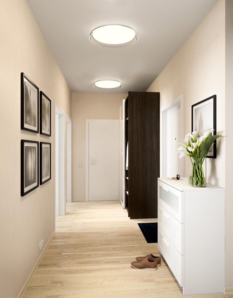Kuzco Lighting - FM43117-CL-5CCT - LED Flush Mount - Hampton - Clear