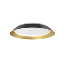 LED Flush Mount<br /><span style="color:#4AB0CE;">Entrega: 4-10 dias en USA</span><br /><span style="color:#4AB0CE;font-size:60%;">PREGUNTE POR ENTREGA EN PANAMA</span><br />Collection: Jasper<br />Finish: Black/Gold