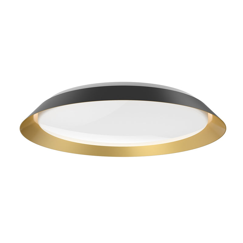Kuzco Lighting - FM43423-BK/GD-5CCT - LED Flush Mount - Jasper - Black/Gold