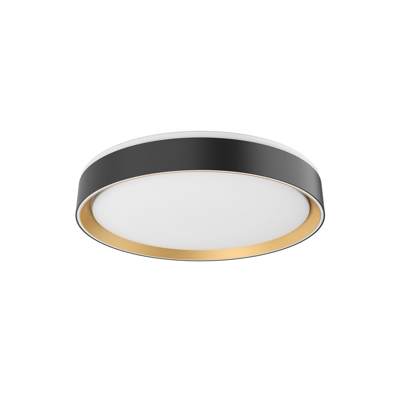 Kuzco Lighting - FM43916-BK/GD-5CCT - LED Flush Mount - Essex - Black/Gold