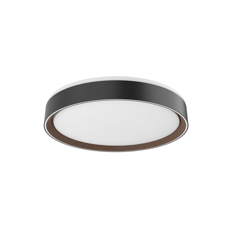 LED Flush Mount<br /><span style="color:#4AB0CE;">Entrega: 1-2 semanas en USA</span><br /><span style="color:#4AB0CE;font-size:60%;">PREGUNTE POR ENTREGA EN PANAMA</span><br />Collection: Essex<br />Finish: Black/Walnut