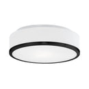 Kuzco Lighting - FM6012-BK-5CCT - LED Flush Mount - Charlie - Black