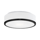 Kuzco Lighting - FM6012-BK-5CCT - LED Flush Mount - Charlie - Black
