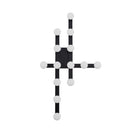 LED Wall Sconce<br /><span style="color:#4AB0CE;">Entrega: 4-10 dias en USA</span><br /><span style="color:#4AB0CE;font-size:60%;">PREGUNTE POR ENTREGA EN PANAMA</span><br />Collection: Rezz<br />Finish: Black