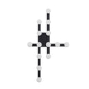 LED Wall Sconce<br /><span style="color:#4AB0CE;">Entrega: 4-10 dias en USA</span><br /><span style="color:#4AB0CE;font-size:60%;">PREGUNTE POR ENTREGA EN PANAMA</span><br />Collection: Rezz<br />Finish: Black