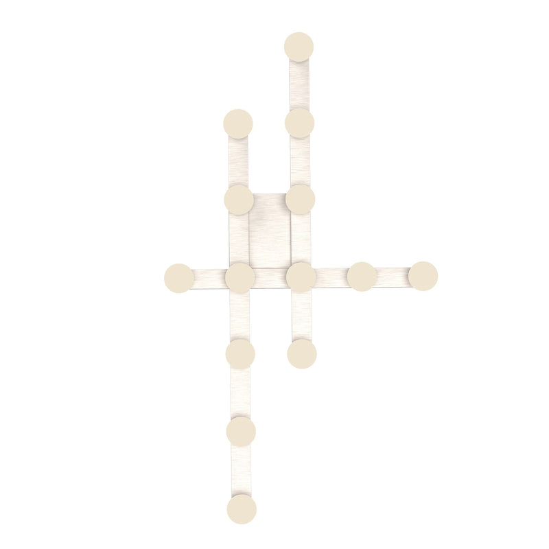 Kuzco Lighting - FM63432-BN - LED Wall Sconce - Rezz - Brushed Nickel