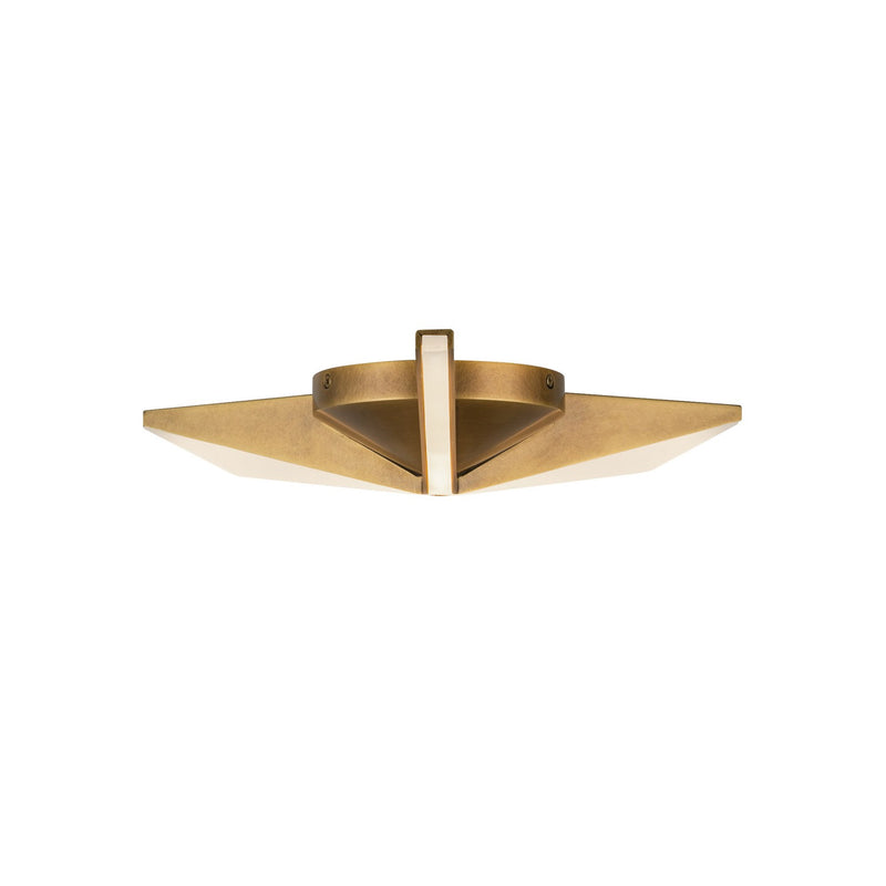 LED Flush Mount<br /><span style="color:#4AB0CE;">Entrega: 4-10 dias en USA</span><br /><span style="color:#4AB0CE;font-size:60%;">PREGUNTE POR ENTREGA EN PANAMA</span><br />Collection: Tachi<br />Finish: Vintage Brass