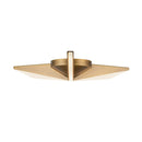 LED Flush Mount<br /><span style="color:#4AB0CE;">Entrega: 4-10 dias en USA</span><br /><span style="color:#4AB0CE;font-size:60%;">PREGUNTE POR ENTREGA EN PANAMA</span><br />Collection: Tachi<br />Finish: Vintage Brass
