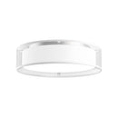 LED Flush Mount<br /><span style="color:#4AB0CE;">Entrega: 4-10 dias en USA</span><br /><span style="color:#4AB0CE;font-size:60%;">PREGUNTE POR ENTREGA EN PANAMA</span><br />Collection: Dalton<br />Finish: White Organza