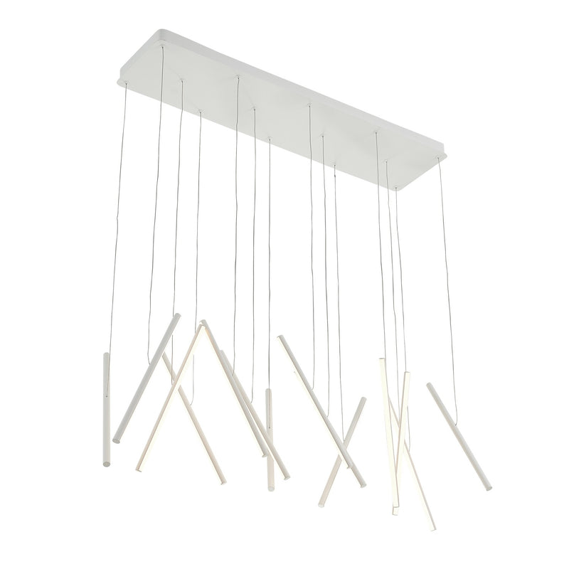 Kuzco Lighting - LP14840-WH-UNV-010 - LED Linear Pendant - Chute - White