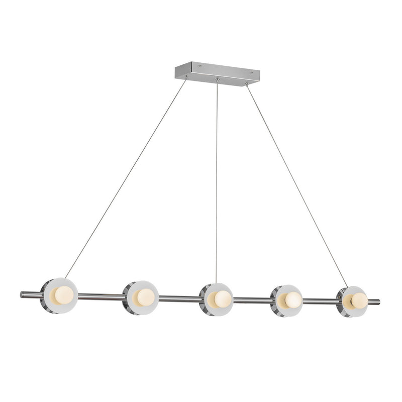 LED Linear Pendant<br /><span style="color:#4AB0CE;">Entrega: 4-10 dias en USA</span><br /><span style="color:#4AB0CE;font-size:60%;">PREGUNTE POR ENTREGA EN PANAMA</span><br />Collection: Elixir<br />Finish: Chrome