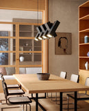 Kuzco Lighting - LP17435-BK-UNV - LED Linear Pendant - Domino - Black