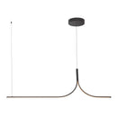 LED Linear Pendant<br /><span style="color:#4AB0CE;">Entrega: 4-10 dias en USA</span><br /><span style="color:#4AB0CE;font-size:60%;">PREGUNTE POR ENTREGA EN PANAMA</span><br />Collection: Thread<br />Finish: Black