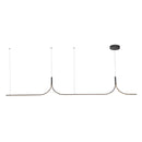 LED Linear Pendant<br /><span style="color:#4AB0CE;">Entrega: 4-10 dias en USA</span><br /><span style="color:#4AB0CE;font-size:60%;">PREGUNTE POR ENTREGA EN PANAMA</span><br />Collection: Thread<br />Finish: Black