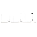 LED Linear Pendant<br /><span style="color:#4AB0CE;">Entrega: 4-10 dias en USA</span><br /><span style="color:#4AB0CE;font-size:60%;">PREGUNTE POR ENTREGA EN PANAMA</span><br />Collection: Thread<br />Finish: Black