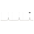 LED Linear Pendant<br /><span style="color:#4AB0CE;">Entrega: 4-10 dias en USA</span><br /><span style="color:#4AB0CE;font-size:60%;">PREGUNTE POR ENTREGA EN PANAMA</span><br />Collection: Thread<br />Finish: Black