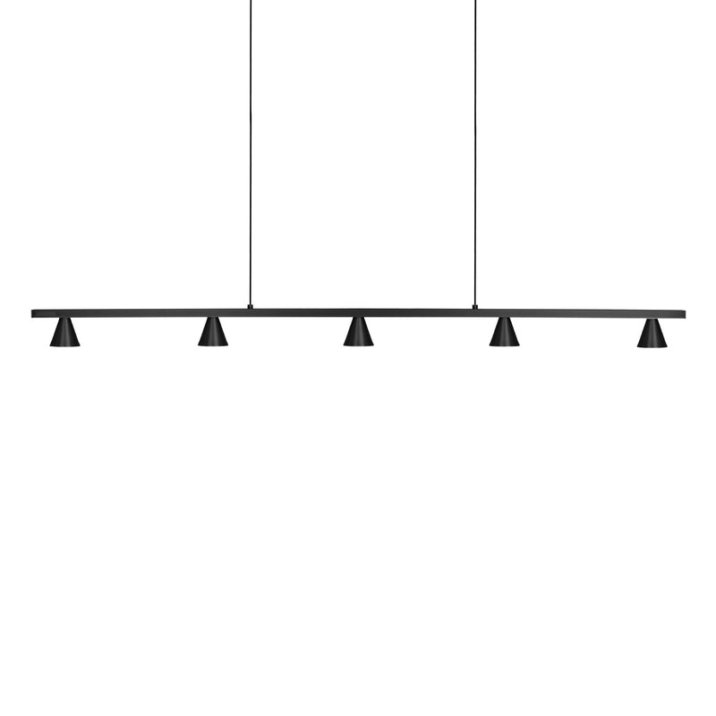 LED Linear Pendant<br /><span style="color:#4AB0CE;">Entrega: 4-10 dias en USA</span><br /><span style="color:#4AB0CE;font-size:60%;">PREGUNTE POR ENTREGA EN PANAMA</span><br />Collection: Dune<br />Finish: Black
