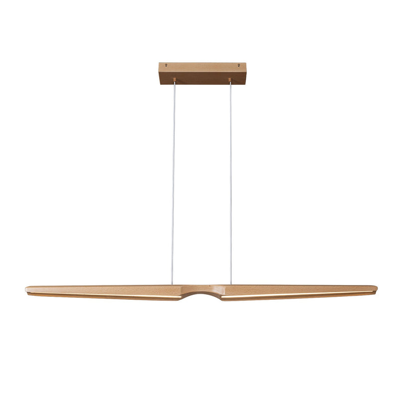 LED Linear Pendant<br /><span style="color:#4AB0CE;">Entrega: 4-10 dias en USA</span><br /><span style="color:#4AB0CE;font-size:60%;">PREGUNTE POR ENTREGA EN PANAMA</span><br />Collection: Dakota<br />Finish: Beech Wood