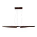 LED Linear Pendant<br /><span style="color:#4AB0CE;">Entrega: 1-2 semanas en USA</span><br /><span style="color:#4AB0CE;font-size:60%;">PREGUNTE POR ENTREGA EN PANAMA</span><br />Collection: Dakota<br />Finish: Walnut