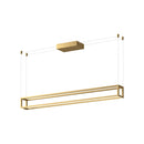 Kuzco Lighting - LP45548-BG-UNV - LED Linear Pendant - Plaza - Brushed Gold