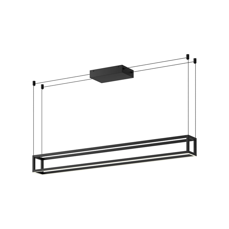 LED Linear Pendant<br /><span style="color:#4AB0CE;">Entrega: 4-10 dias en USA</span><br /><span style="color:#4AB0CE;font-size:60%;">PREGUNTE POR ENTREGA EN PANAMA</span><br />Collection: Plaza<br />Finish: Black