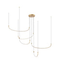 Kuzco Lighting - MP89570-BG-UNV - LED Pendant - Talis - Brushed Gold
