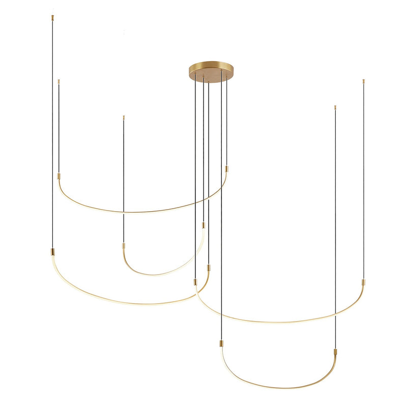 Kuzco Lighting - MP89590-BG-UNV - LED Pendant - Talis - Brushed Gold