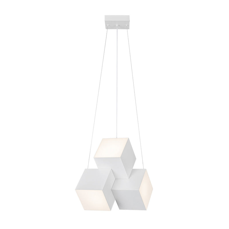 LED Pendant<br /><span style="color:#4AB0CE;">Entrega: 4-10 dias en USA</span><br /><span style="color:#4AB0CE;font-size:60%;">PREGUNTE POR ENTREGA EN PANAMA</span><br />Collection: Tetra<br />Finish: White