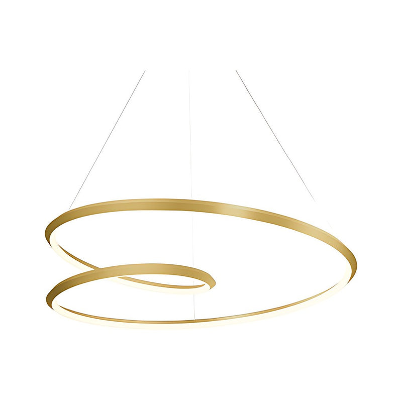 Kuzco Lighting - PD22339-BG-UNV-010 - LED Pendant - Ampersand - Brushed Gold