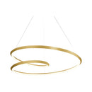 Kuzco Lighting - PD22339-BG-UNV-010 - LED Pendant - Ampersand - Brushed Gold