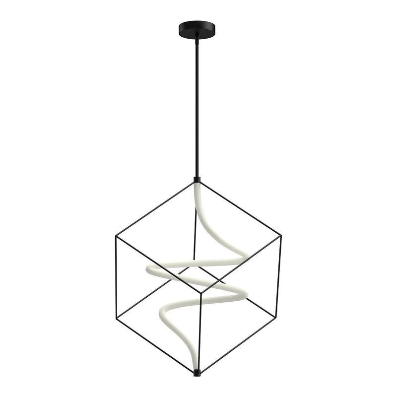 LED Pendant<br /><span style="color:#4AB0CE;">Entrega: 4-10 dias en USA</span><br /><span style="color:#4AB0CE;font-size:60%;">PREGUNTE POR ENTREGA EN PANAMA</span><br />Collection: Script<br />Finish: Black