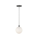 LED Pendant<br /><span style="color:#4AB0CE;">Entrega: 1-2 semanas en USA</span><br /><span style="color:#4AB0CE;font-size:60%;">PREGUNTE POR ENTREGA EN PANAMA</span><br />Collection: Bolla<br />Finish: Black/Opal Glass