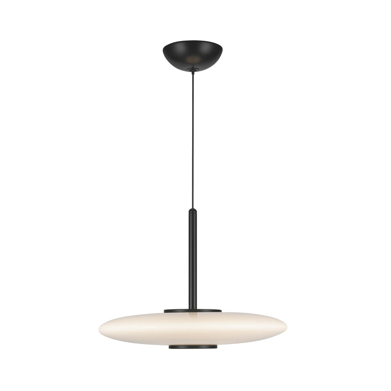 LED Pendant<br /><span style="color:#4AB0CE;">Entrega: 4-10 dias en USA</span><br /><span style="color:#4AB0CE;font-size:60%;">PREGUNTE POR ENTREGA EN PANAMA</span><br />Collection: Kyoto<br />Finish: Black/Glossy Opal Glass