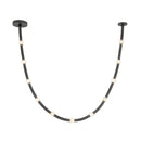 LED Pendant<br /><span style="color:#4AB0CE;">Entrega: 0-1 semanas en USA</span><br /><span style="color:#4AB0CE;font-size:60%;">PREGUNTE POR ENTREGA EN PANAMA</span><br />Collection: Corda<br />Finish: Black/Opal Glass